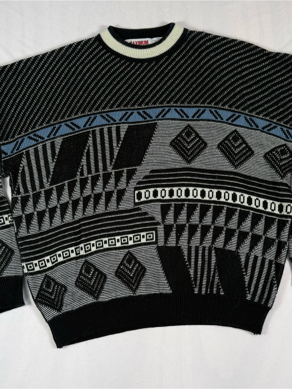 Vintage McGregor Maximum Geometric Crewneck Sweater